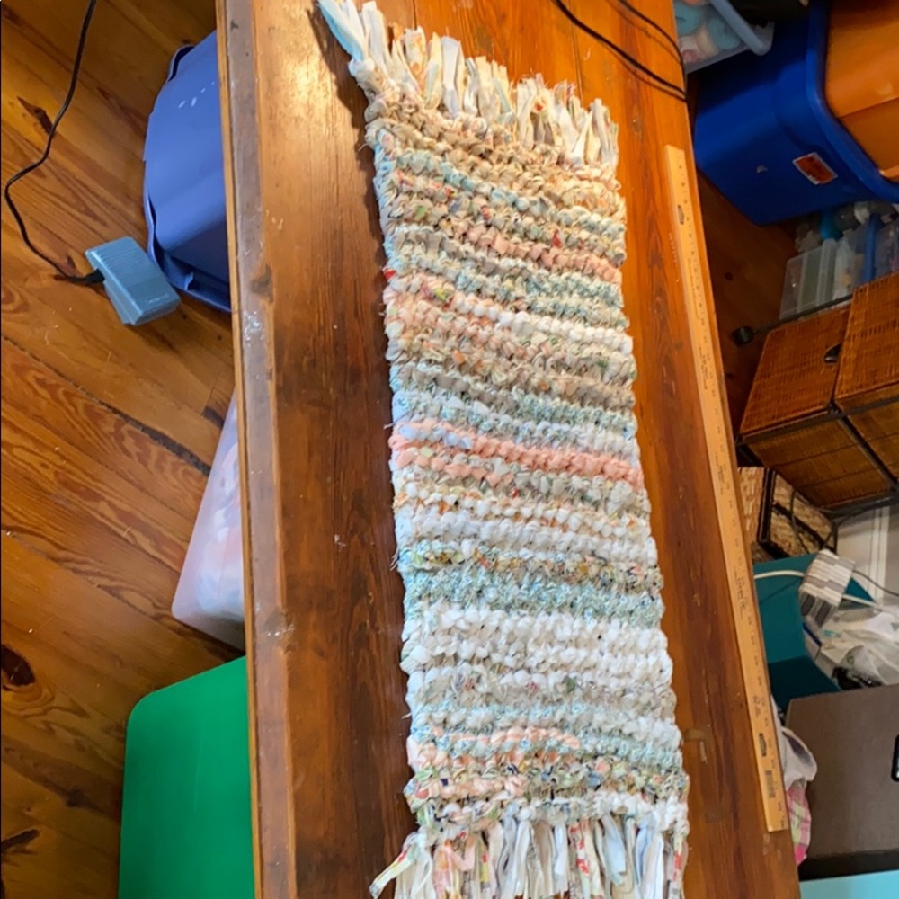 Vintage Rag Rug - Picture 2 of 5